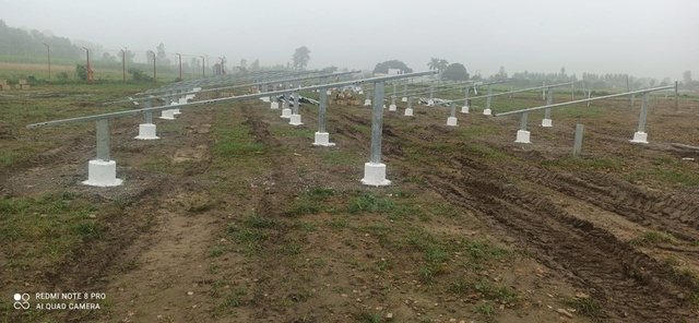 Solar plant at APPL's Kakajan Tea Estate, Assam, built with Arrays Ingenieria