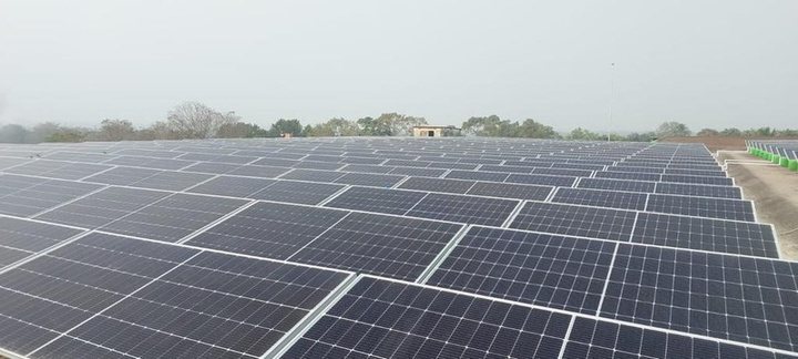 Utility-scale ground-mount solar power plant built by Ingenieria (Arrays Ingenieria Pvt. Ltd.)
